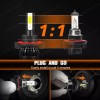 SHENKENUO 6000K Cool White H13 COB LED Headlight Bulbs High