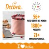 Decora 0173915 Basi a forma di cuore in polistirolo ideali