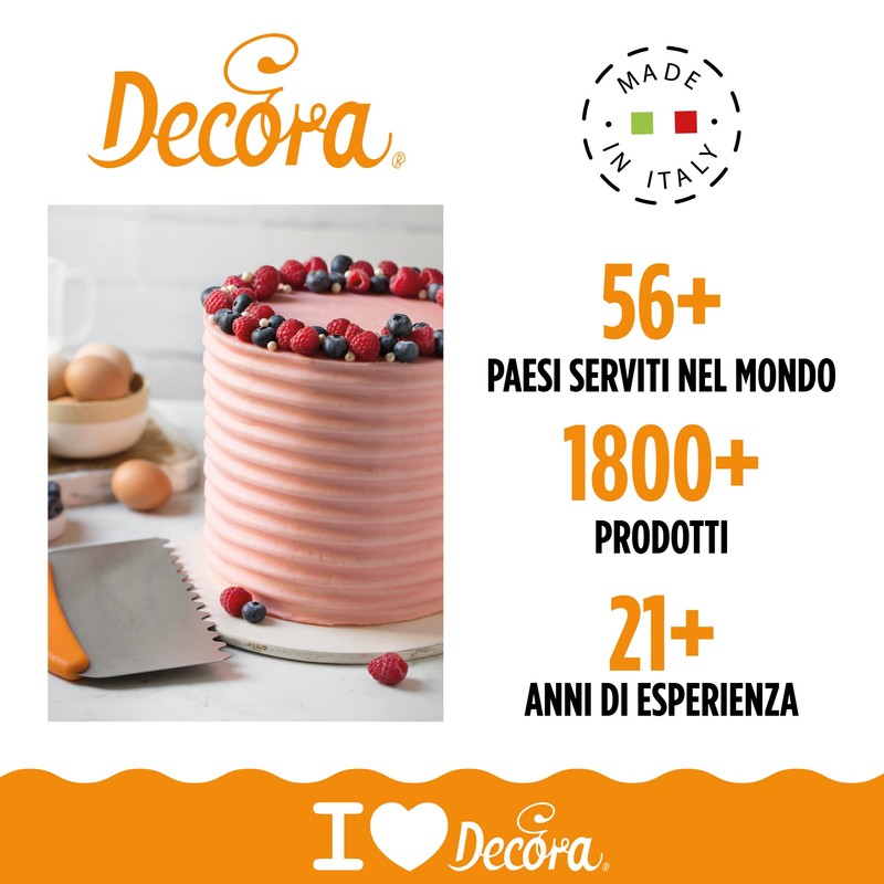Decora 0173915 Basi a forma di cuore in polistirolo ideali