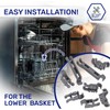 Set of 8 Pieces of Bearing Hooks for Dishwasher Bottom