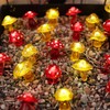 JASHIKA Solar String Lights (Red-Yellow)