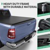 Soft Roll-Up Tonneau Cover Fit for Dodge Ram 1500 2019-2024