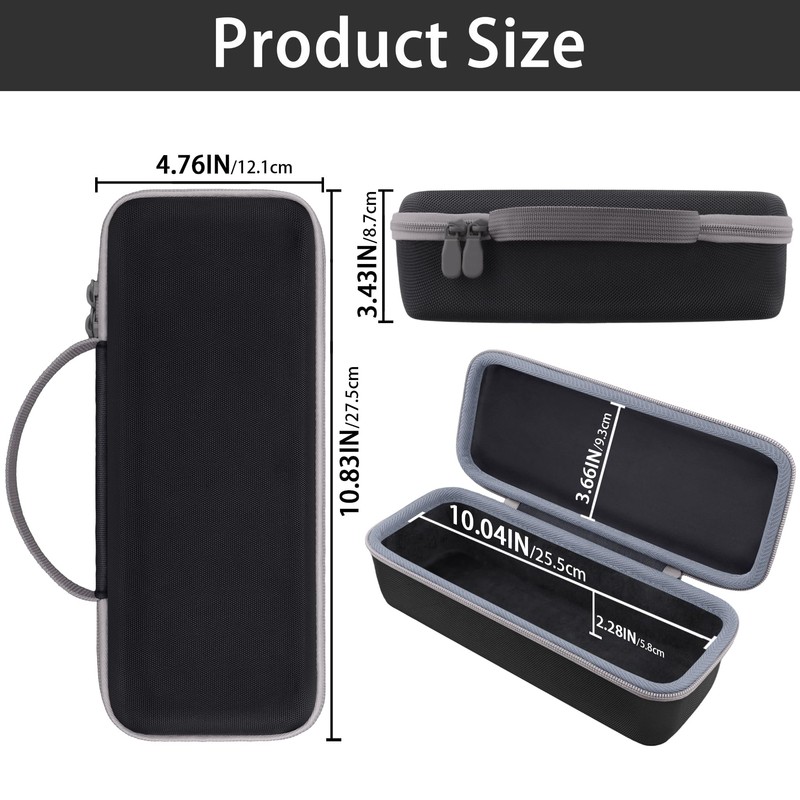 Flaxune Hard Storage Case for Turtlebox Ranger Bluetooth 5.4 Speaker
