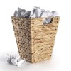 Natural Banana Leaf Waste Paper Basket | Wicker Bins for