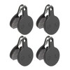 X AUTOHAUX 4 Pair Semi Metal Disc Bike Brake Pads