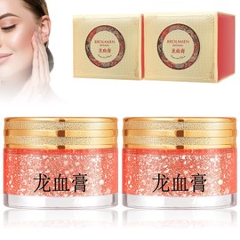 2 Stück Drachenblut Creme, Retinol Creme Gesicht, Anti Falten Gesichtscreme, Nourishing Rejuvenating Cream, Feuchtigkeitsspendender, Aufhellender Hautton
