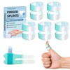 5Pcs Thumb Finger Splints, Small Finger Splints for Broken, Arthritis,