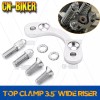 CNBIKER Springer Riser Handlebar Tree Adapter Converter 4.75" to 3.5"