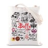 BTVS Merchandise Inspired Tote Bag Buffy the Vampire Slayer Shoulder