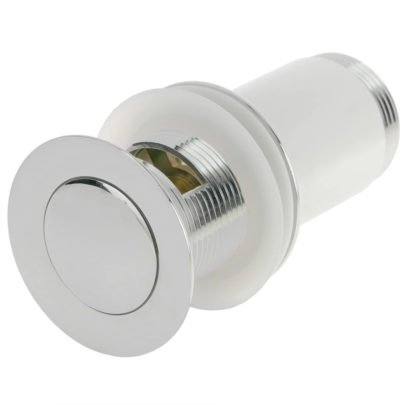 PrimeMatik - Universal Pop-Up Drain Fitting 9 cm for Washbasin