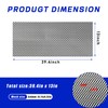 Sylvil Car Grill Mesh, Heavy Duty Aluminum Alloy Grille Insert