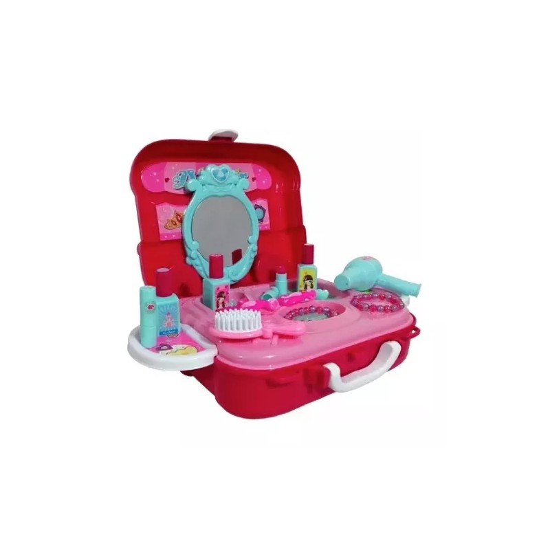 Like Shop Maletin Salon De Belleza Tocador De Juguete Infantil