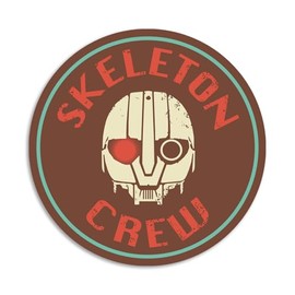 Skeleton Crew SM-33 Retro Sticker Decal Notebook Car Laptop 5.5"x5.5"