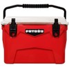 Fatboy 20 Quart Roto Molded Hard Sided Cooler (Red White)