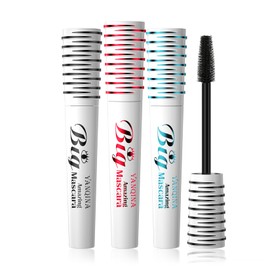 Mascara, 4D Silk Fibre Waterproof, Natural and False Lash Look Extension, Volume Eyelash Mascara, Waterproof, Durable, Natural, Extra Long Eyelash Mascara and Thick (#03)