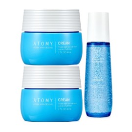 Atomy Hydra Brightening Cream 60ml x 2 + Essence 130ml / 애터미 하이드라 브라이트닝 크림 60ml 2개 + 에센스 130ml