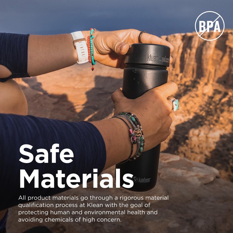 Klean Kanteen Unisex - Adult Tkwide Loop Cap, Black, One