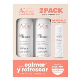 Kit Agua Termal Avene 2pz De 300ml + 50ml