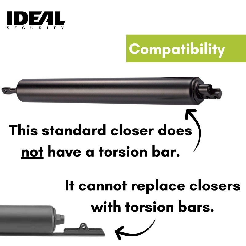 Ideal Security Model 9 Standard Duty Pneumatic Storm and Screen