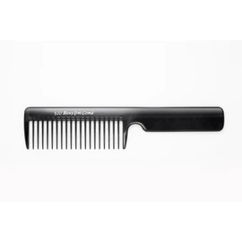 Utsumi Beuy Pro Styling Comb Black W/ Handle 8 1/4"  #500 Made in Japan
