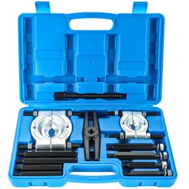 DASBET 12PCS Bearing Puller Set, Heavy Duty 5-Ton-Capacity Bearing Separator Kit with 2" and 3" Jaws, Wheel Hub Axle Puller Set Bearing Splitter Puller Kit Pinion Wheel Bearing Removal Kit