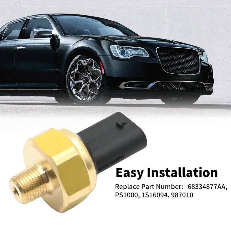 Hoypeyfiy 68334877AA Oil Pressure Sensor, Replacement for Chrysler 300, Replacement