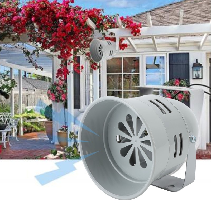 Electric Motor Siren 116dB Fire Alarm Buzzer Sound Alarm Horn