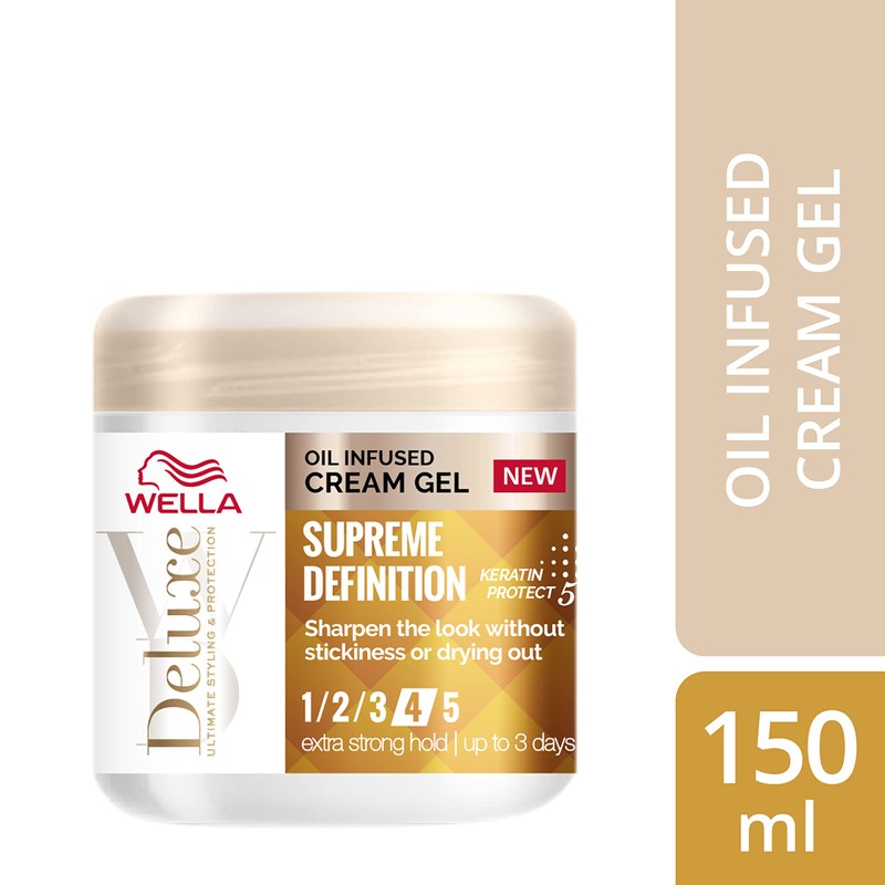Wella Deluxe Supreme Definition Oil Infused Cream Gel, 150ml
