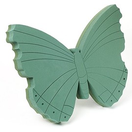 butterfly smithers oasis foam funeral or memorial tribute flowers