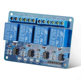 Gump's grocery 5V 4 Channel Relay Module with Optocoupler for Arduino UNO R3 MEGA 2560 1280 DSP ARM PIC AVR STM32 Raspberry Pi