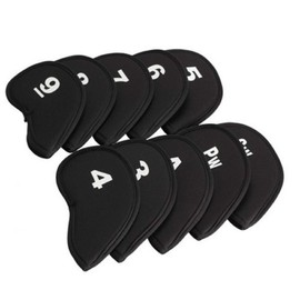 LL-Golf ® Golf 10 Headcovers Set for SW Iron 9 / Club Cover / Golf Club Headcover / Cover / Iron Covers
