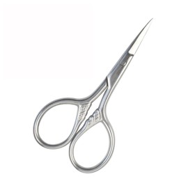 Multi Purpose Cuticle Scissors Stainless Steel Nail Clippers Small Scissors for Facial Hair and Eyebrow Scissors (JGHWJ-Straight Tip)