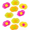 10PCS Random Color Plastic Lip Shaped Whistles Blowing Lip Whistles