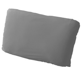 Nice Day 41460013 Pillow Cover, Gray, For 16.9 x 24.8 inches (43 x 63 cm), Perfect Fit, 3D Stretch, Easy to Put on and Take off, All Seasons, Washable