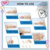 5Pcs Finger Splint, Oval 8 Comfortable Trigger Thumb Brace to