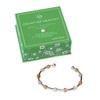 Golf Goddess Stroke/Score Counter Bracelet - Two Tone Silver and