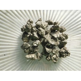 Pyrite - Large Under 1" no Powder - 100% Pyrite Life+Love! Grounding Abundance Prosperity! lu1(3 Ounces)