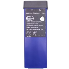 Giobbiy 1500mAh BA214061 Battery (2 x 6V) for HBC Radiomatic BA214061 BA213020 FUB10AA Battery