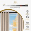 Superior Blackout Curtains, Insulated, Sun Blocking Curtain for Bedroom, Farmhouse,