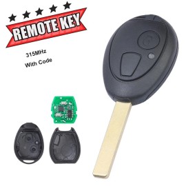 REMOTEFOBFACTORY For 2002 2003 2004 2005 Mini Cooper New 2Button 315MHZ Remote Key Fob With Code