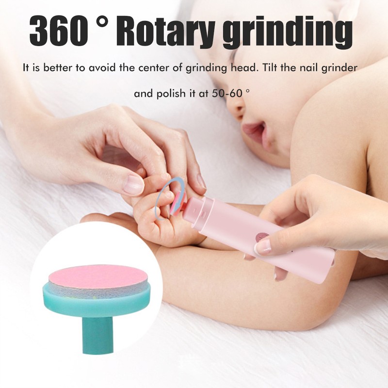 Baby Nail Trimmer Electric Baby Nail Clippers Safe Baby Nail