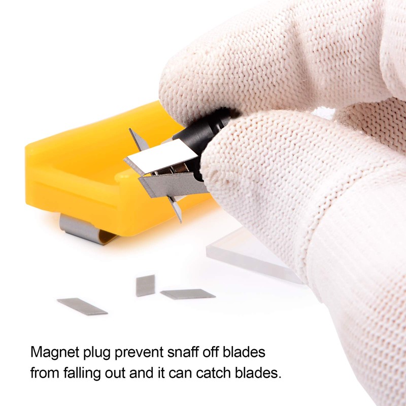 NEWISHTOOL Snap Off Blade Disposal Container Can to Break Utility