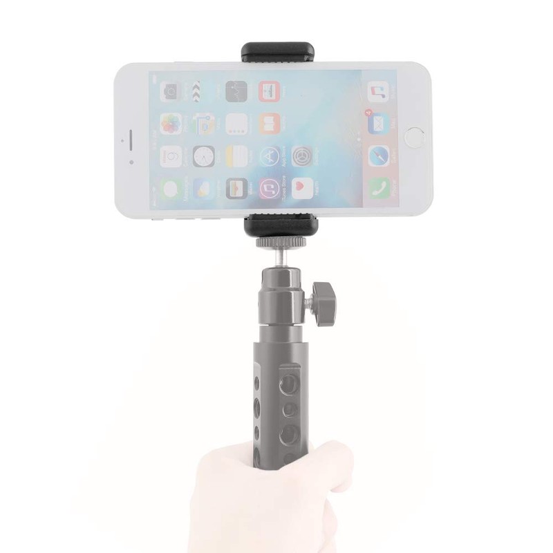 CAMVATE Smartphone Clip Holder with 1/4"-20 Mounting Points (2 Pieces)