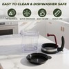 Chillnstay 4-Cup Fat Separator with Bottom Release, Gravy Separator and