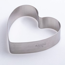 Suncraft PP-632 Patisiere Heart Shaped Cellular 5.1 inches (13 cm)