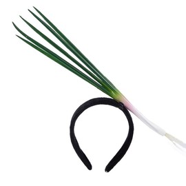 [neckgeart] Headband Kids Funny Hair Accessories Simulated Fruit Vegetable Headband Christmas Holiday Hair Accessories Photo Photography Props (Onion)