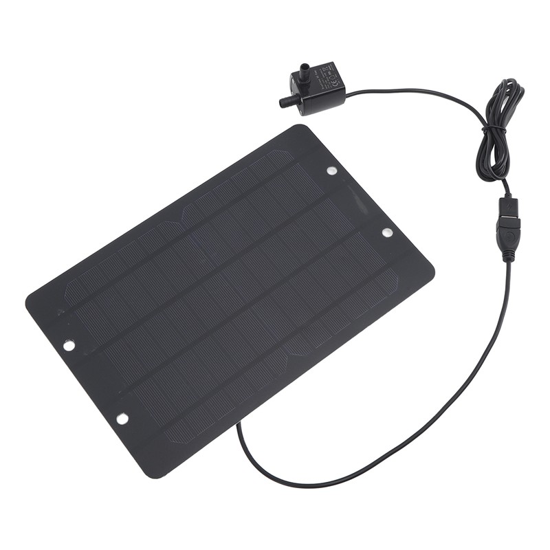 Solar Water Fountain Pump Set 6V 10W USB Solar Fountain