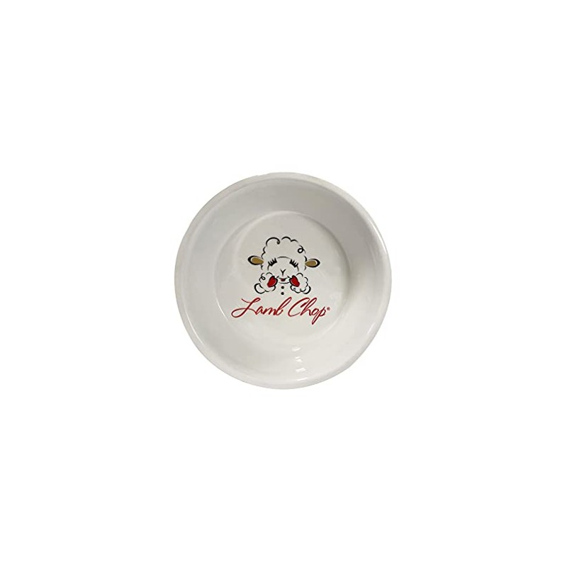 Multipet Lambchop Dog Bowl - 3 Cup White