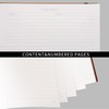 RETTACY Notebook B5 Lined, Thick Diary with 320 Numbered Pages,