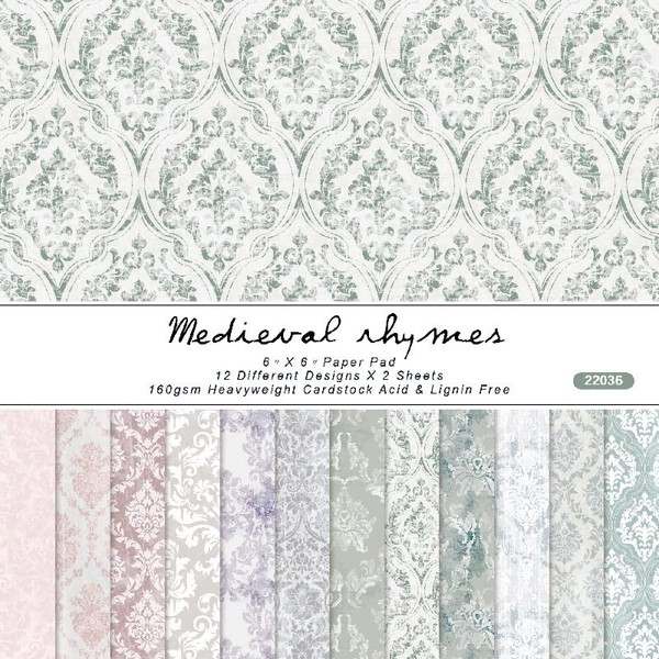 Baroque Pattern Summer Flower Theme Dot Scrapbook, DIY Album Scrapbook